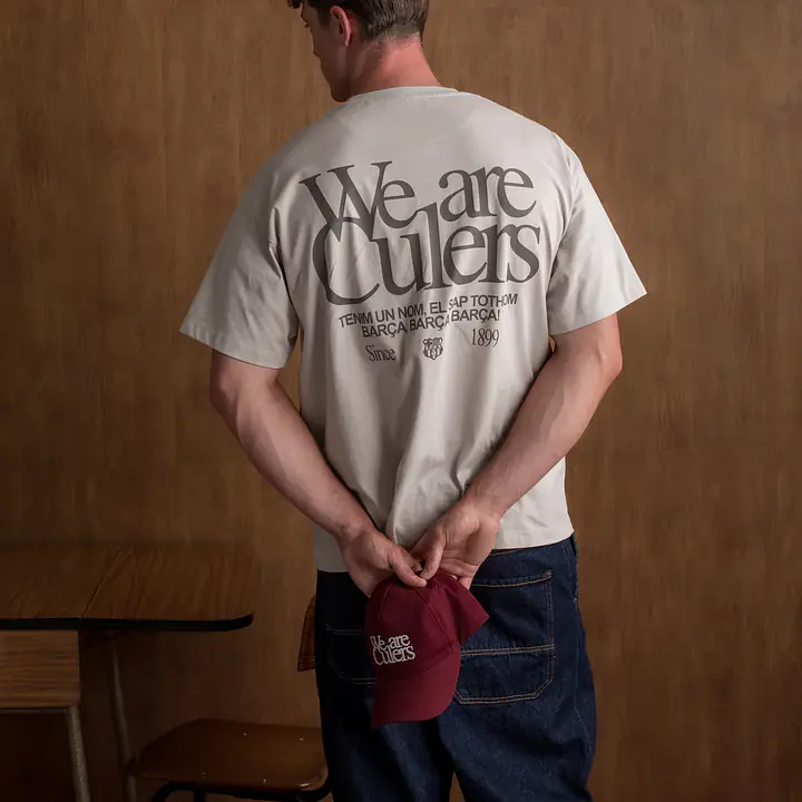 T-shirt 1899 Ecru "We are Culers" - Master