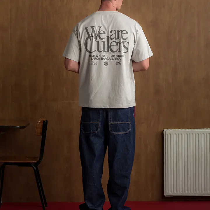 T-shirt 1899 Ecru "We are Culers" - Master