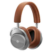 MW75 - Color: Silver Metal / Brown Leather